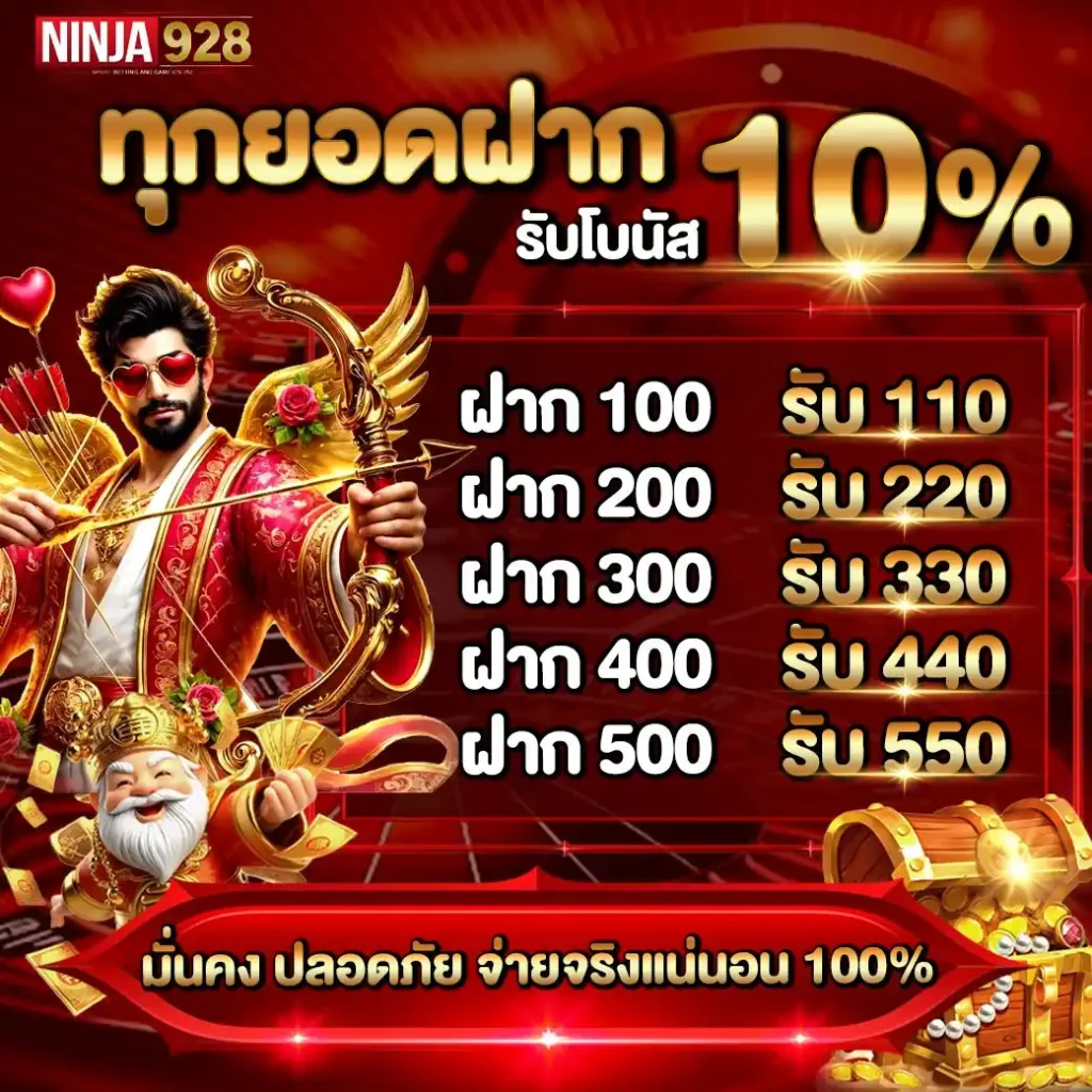 ninja928 เครดิตฟรี